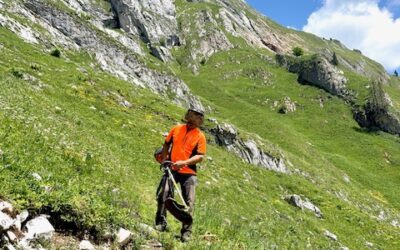 Savigny-Trail frisch ausgemäht